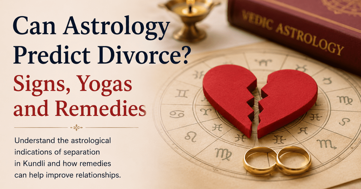 Can Astrology Predict Divorce