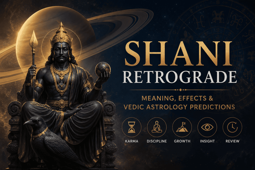 Shani Retrograde 2026 in Vedic Astrology