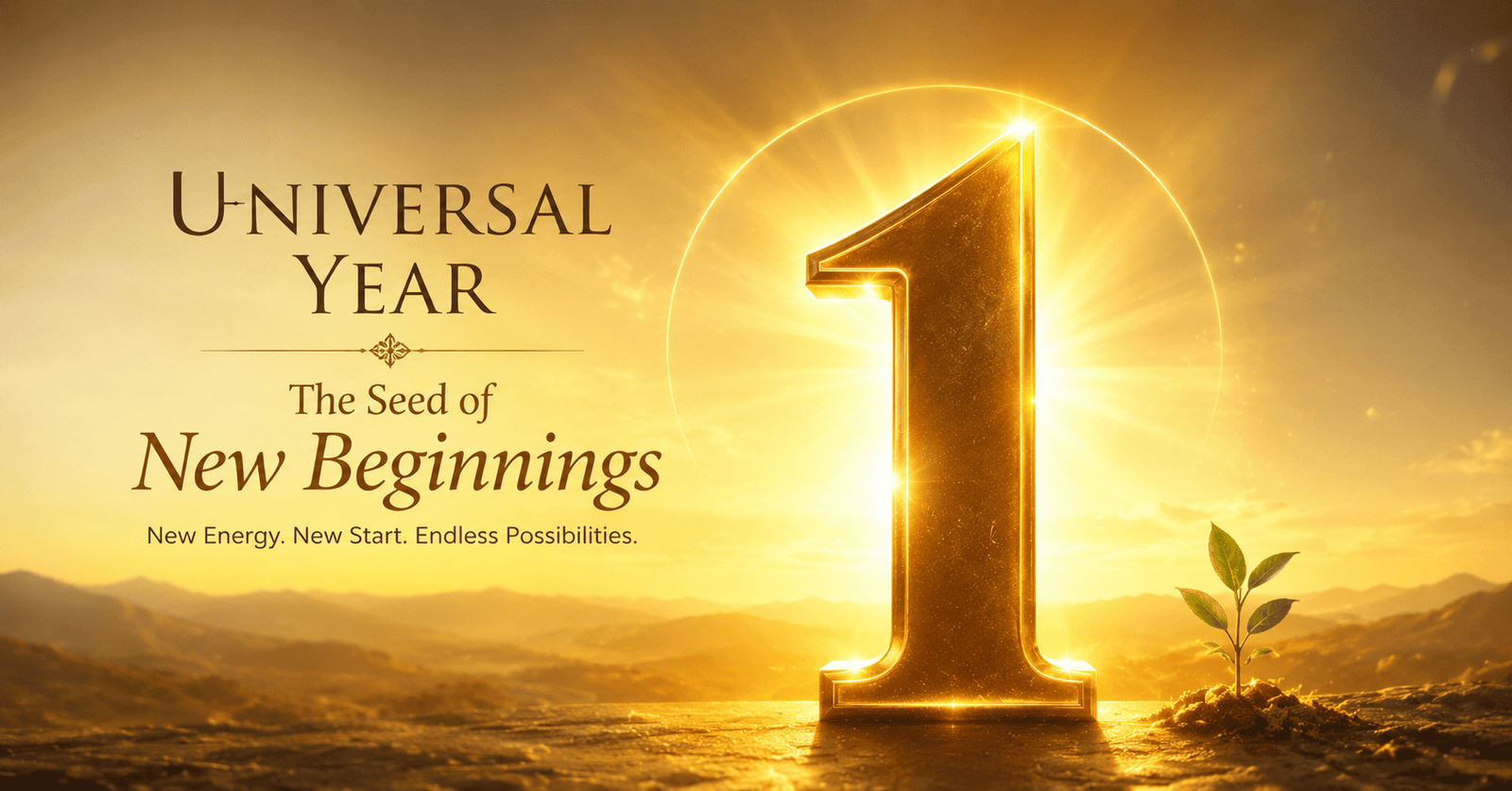 Universal Year 1 Numerology: 2026 Predictions & Spiritual Meaning