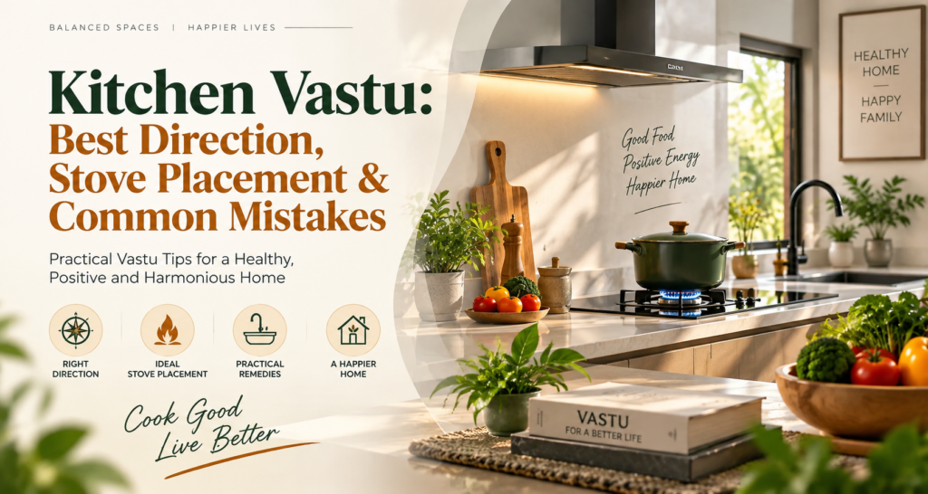 Kitchen Vastu best direction and stove placement